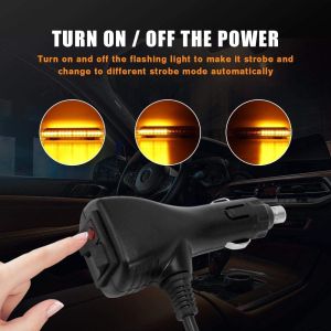 40 LED 55cm BAR Blitzlicht Warnleuchte Notfall Strobe Leuchten 12V 24V mit Magnet