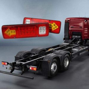 2 x Luces indicadoras,Luz trasera del camión, remolque izquierda derecha Vw, Iveco, Man Bus Van LED 12/24v