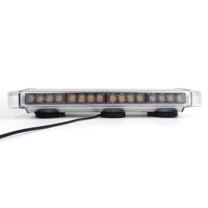 40 LED 55cm BAR Blitzlicht Warnleuchte Notfall Strobe Leuchten 56W 12V 24V 10 Blinkmodi
