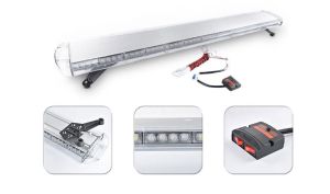 88 LED 120cm BAR Blitzlicht Warnleuchte Notfall Strobe Leuchten 88W 12V 24V 15 Blinkmodi