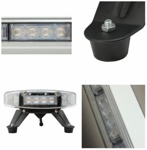 88 LED 120cm BAR Blitzlicht Warnleuchte Notfall Strobe Leuchten 88W 12V 24V 15 Blinkmodi