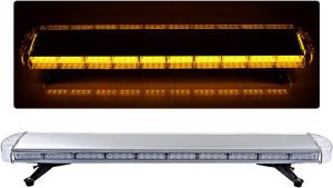 88 LED 120cm BAR Blitzlicht Warnleuchte Notfall Strobe Leuchten 88W 12V 24V 15 Blinkmodi E-Prüfzeichen