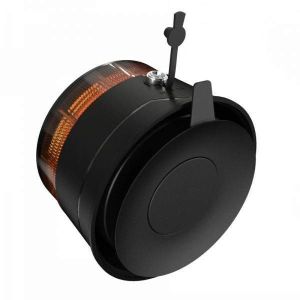 Warnleuchten 30 LED 14W 130mm Rundumleuchte Wiederaufladbar Kabellos mit Fernbedienung Orange Lampe 12V 24V 