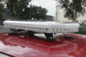 56 LED 60cm BAR Blitzlicht Warnleuchte Notfall Strobe Leuchten 12V 24V mit Magnet