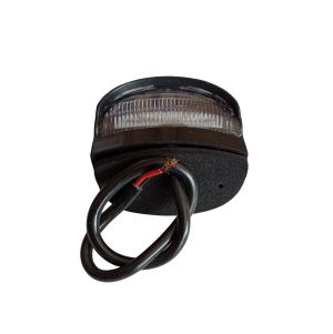 2 x 4 LED License Plate Registration Number Lighting fot Truck Car Trailer Lorry Black 12V 24V